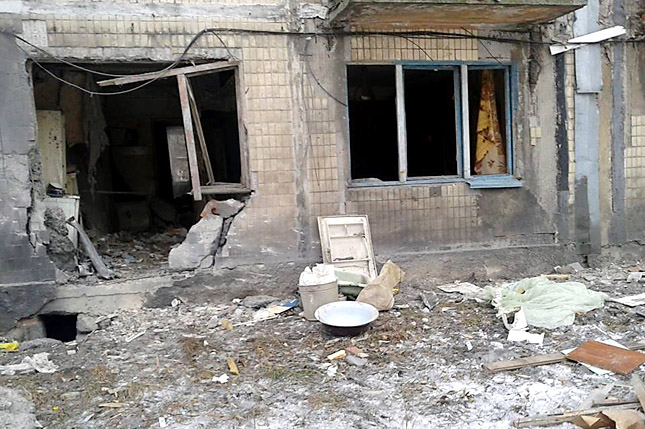 МВД Украины: в результате обстрелов Авдеевки есть жертвы