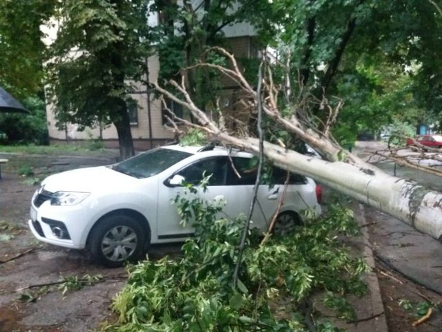 Днепр заливает водой: в Сети появились первые кадры последствий непогоды