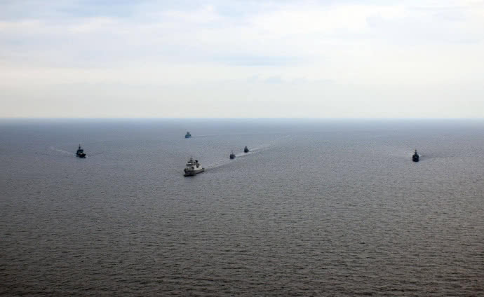 Мощнейшая флотилия кораблей НАТО и Украины – красочные кадры