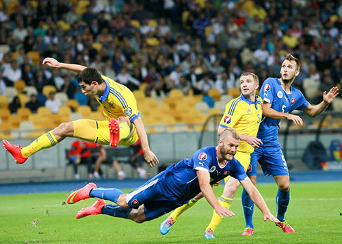 Отборочный раунд Евро-2016. Словакия-Украина. Прямая видео-трансляция