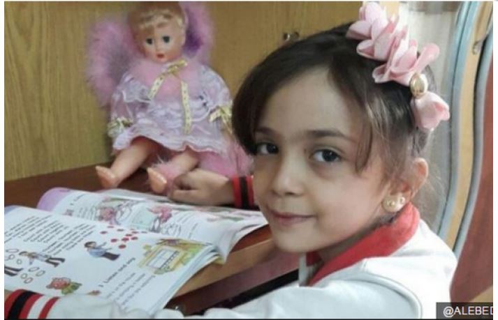 Сирийская девочка из Алеппо Бана Алабед в ожидании смерти просила российского и сирийского диктаторов: "Пожалуйста, Асад и Путин, прекратите бомбить!"