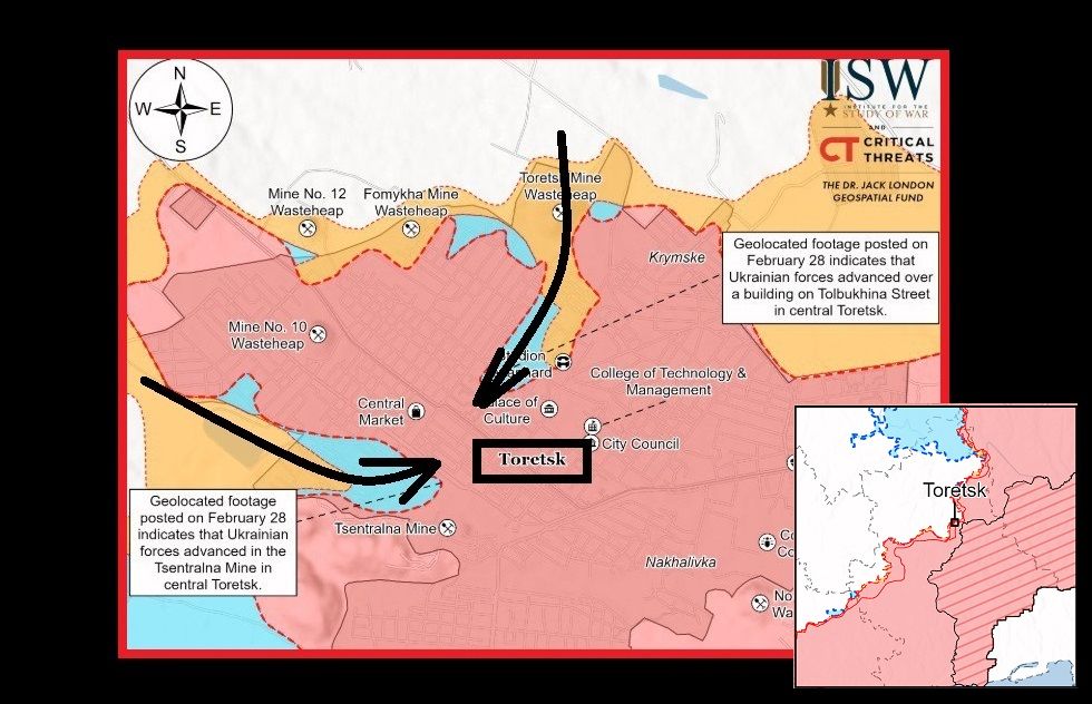 ВСУ прорвались в центр Торецка, окружая российскую армию с двух сторон, - СМИ