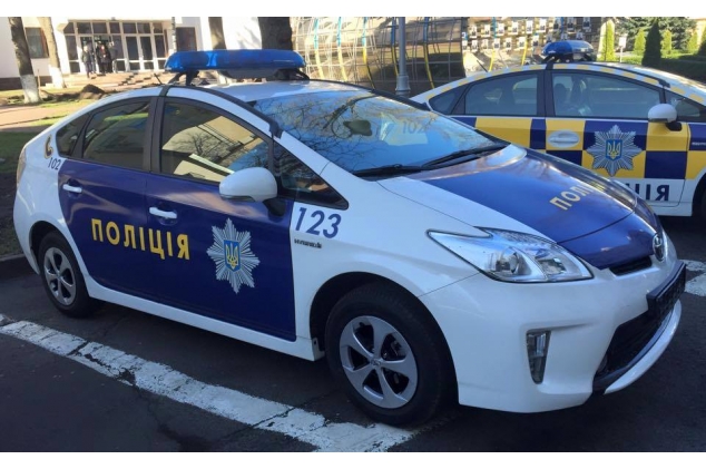 В Киеве презентовали дизайн машины для новой патрульной службы