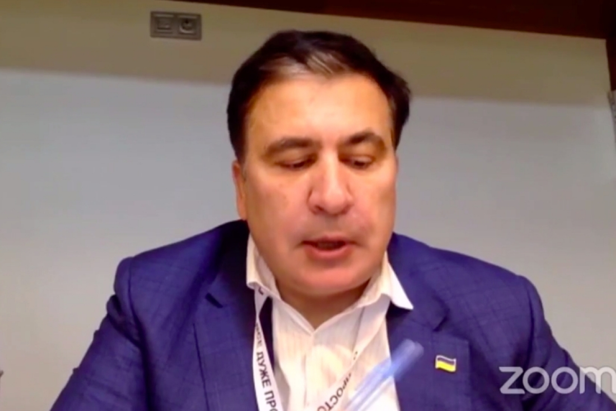 ​"Надоело мне", - резкая реакция Саакашвили на вопрос о реформах попала на видео