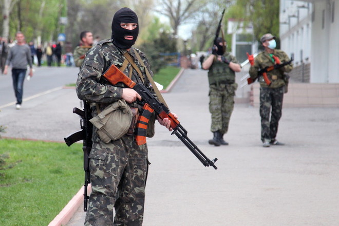 Боец Нацгвардии: Ополченцы контролируют Углегорск? Мы туда ходим каждый день "в открытую"