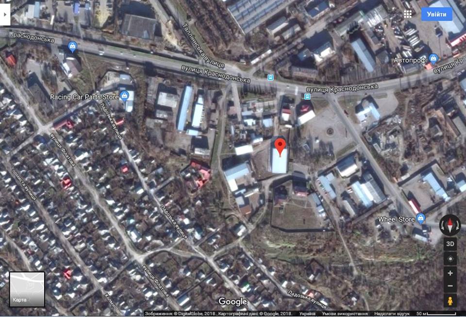 ​“Украинские Кибер Войска” раскрыли тайную базу оккупанта в Луганске: обнародованы спутниковые снимки