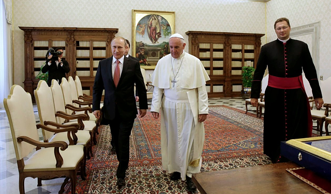 Папа Римский Путину: Я буду молиться за тебя