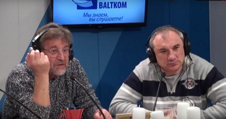 Ярмольник и Фоменко на радиостанции в Латвии поговорили о русском быдле, которое не имеет представления, где расположен Крым