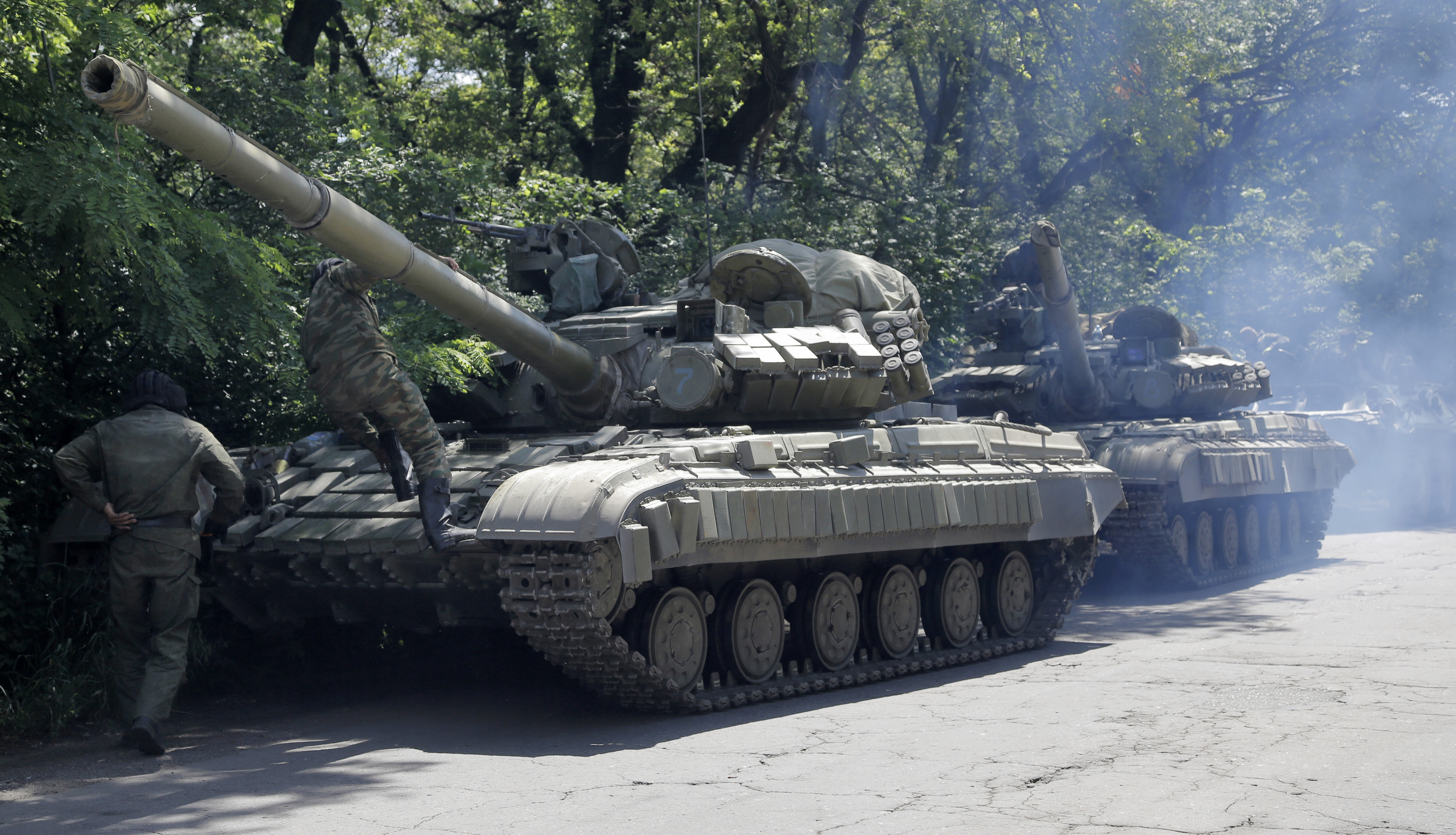 Лысенко сообщил о танковом сражении под Донецком