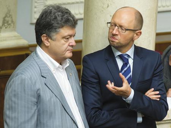 СМИ: Яценюк хочет от партии Порошенко первое место, новое название и треть списка