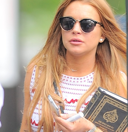 Линдси Лохан увлеклась мусульманством