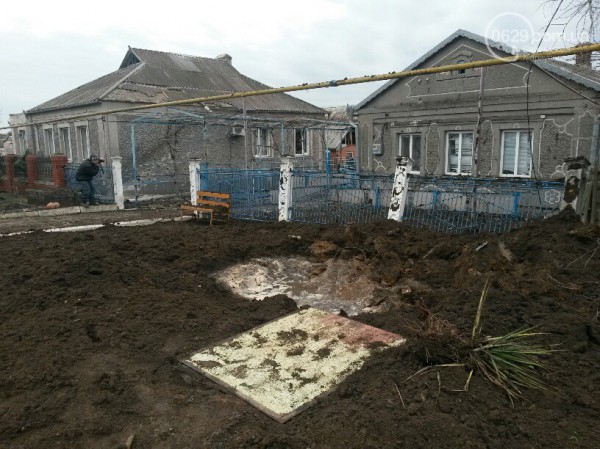 Официально: Поселок Сартана был обстрелян с позиций боевиков ДНР