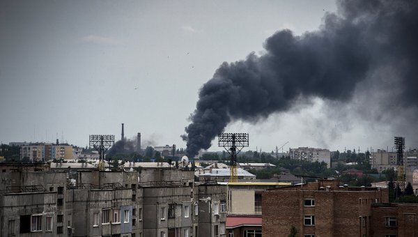 Пригороды Донецка подверглись мощнейшим артобстрелам