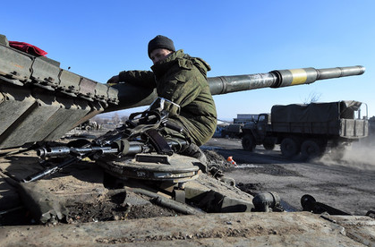 Вдоль линии разграничения на Донбассе обстреляны позиции сил АТО