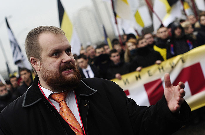 В Киеве русские националисты проводят "Славянский марш". Прямая видео-трансляция