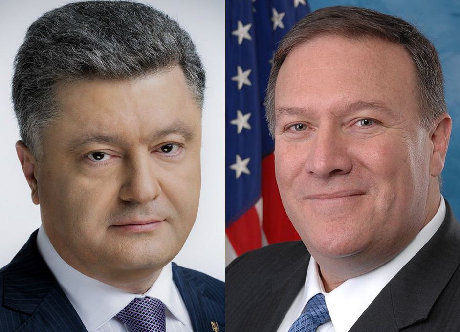 Переговоры Порошенко и Помпео: стали известны подробности телефонного разговора