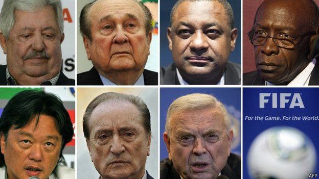 Биографии обвиняемых в коррупции чиновников ФИФА