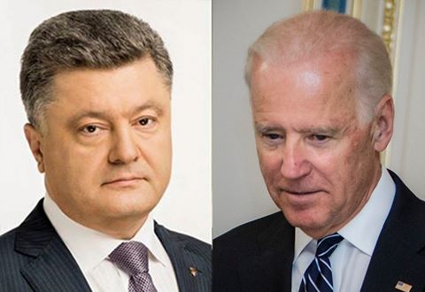 Никакой эскалации! - Байден созвонился с Порошенко из-за действий Путина в Крыму и на Донбассе