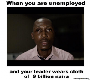 Жители Нигерии недовольны зарплатами в стране: на гардероб политиков $45 млн уходит