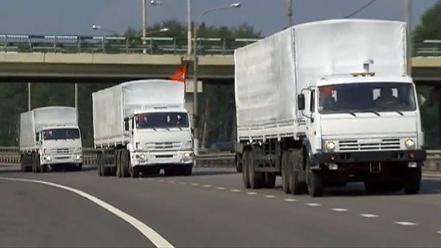 ​Полсотни машин с российской гуманитаркой прибыли в Донецк