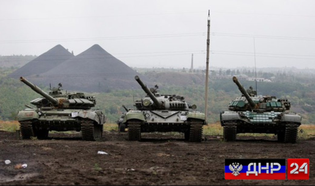 Взрывами в Донецке уничтожена танковая часть "ДНР" - боевики срочно оцепили место подрыва