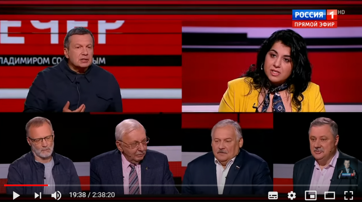 Политолог из Азербайджана на росТВ озвучила "неудобную" для Армении правду о Карабахе: гости растерялись