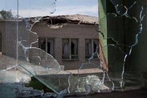 В Донецке возобновился обстрел западой части города 