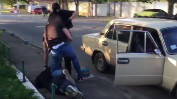 Как задерживали киллеров, пытавшихся убить одесского адвоката. Видео