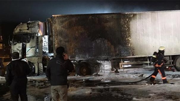 В Стамбуле взорвался украинский грузовик. Пострадал водитель