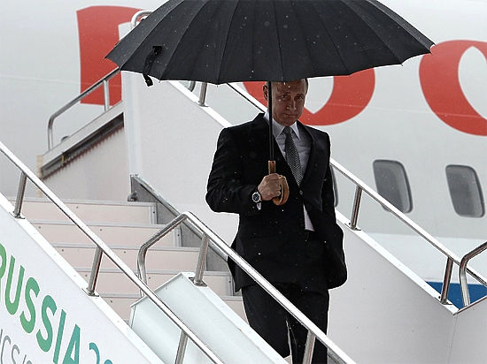 СМИ: Путин был раздражен погодой в Уфе и встречей с китайским президентом