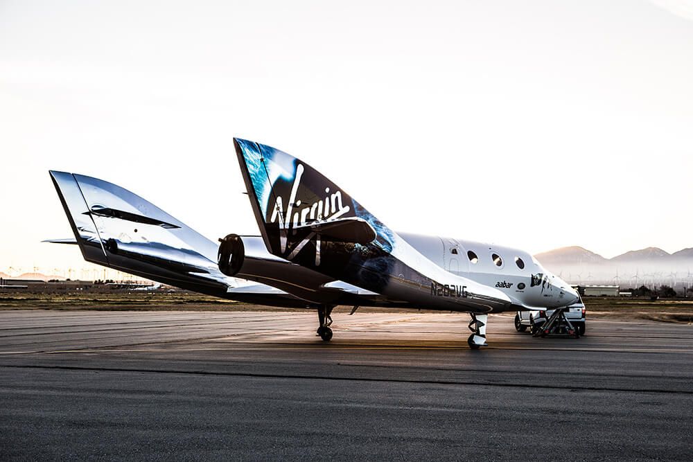 Новейший ракетоплан UNITY от Virgin Galactic прошел первый этап испытаний