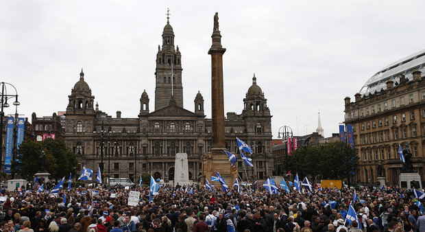 Шотландия в ожидании результатов референдума. Прямая видео-трансляция