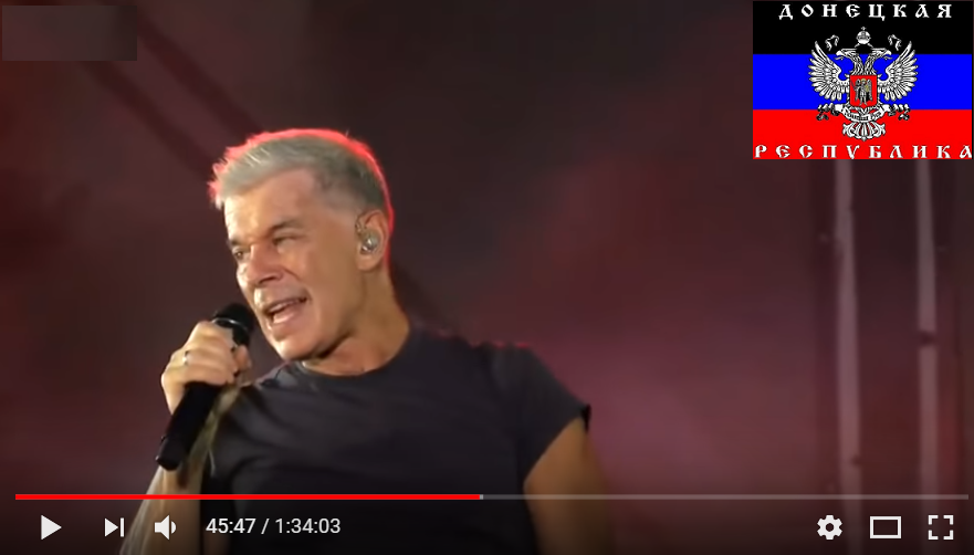 Концерт Газманова в Донецке на день "ДНР": видео поступка дончан неприятно удивило Украину