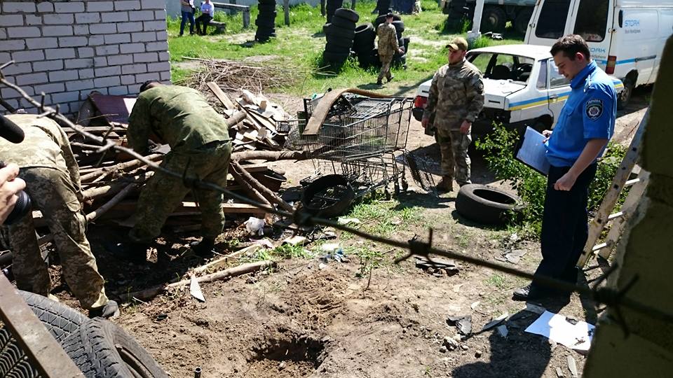 Бойцы "Cхідного Корпуса" назвали тип взорвавшейся на базе мины и требуют переквалификации произошедшего на "диверсию"
