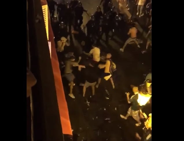 На Евро-2016 снова драка: фаны сборных Польши и Северной Ирландии выясняли отношения кулаками