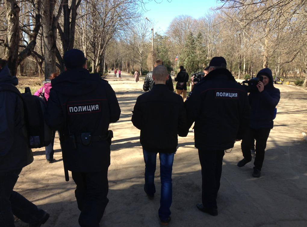 В Симферополе задержан организатор митинга ко Дню рождения Шевченко