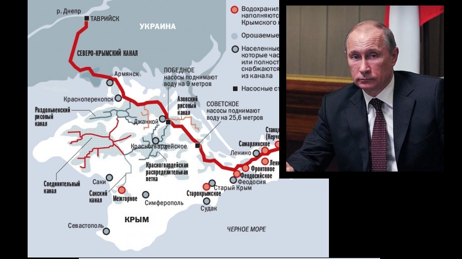 Вода из Днепра для оккупированного Крыма: Илларионов назвал цель Путина перед началом войны на Азове