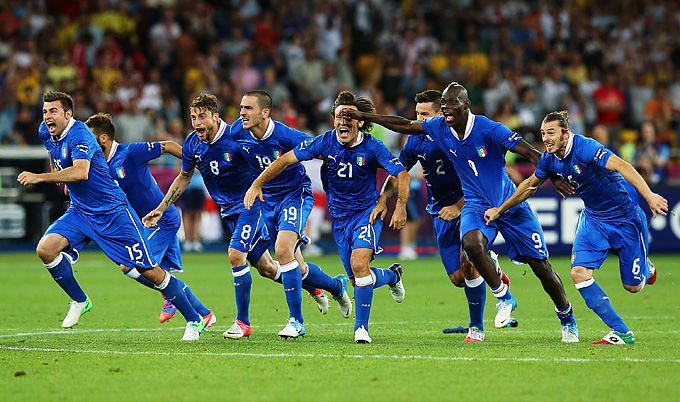 Сборная Италия победила испанцев и вышла в четвертьфинал Евро-2016