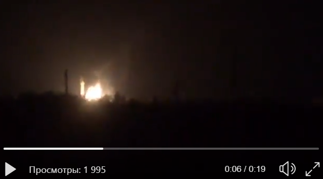 Ночью на оккупированном Донбассе прогремел мощный взрыв: опубликовано видео, подорван стратегический объект