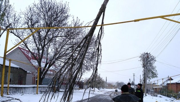 Стихия разбушевалась в пяти регионах Украины: около 300 городов и сел лишены электричества, самая сложная ситуация в Одесской области