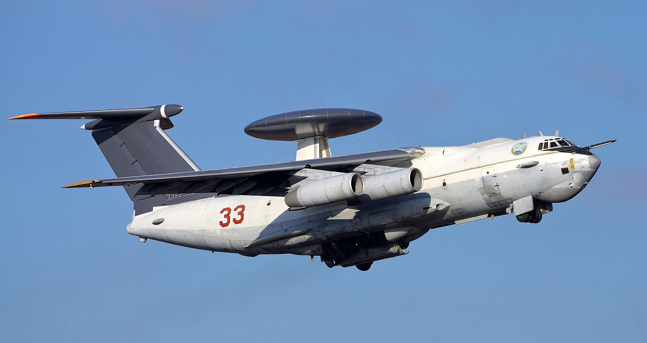 Россия срочно подняла в воздух военные самолеты "А-50" над Черным морем: что происходит 