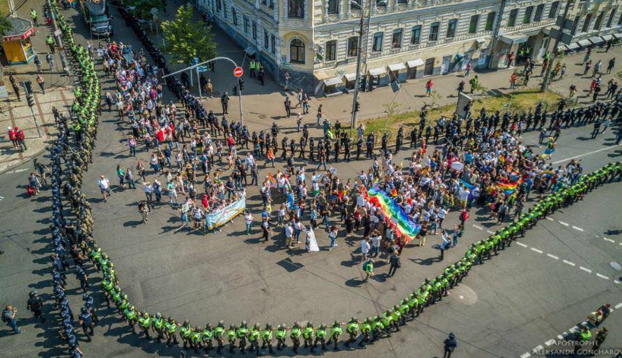 В православной церкви Киевского патриархата прокомментировали марш ЛГБТ в центре украинской столицы