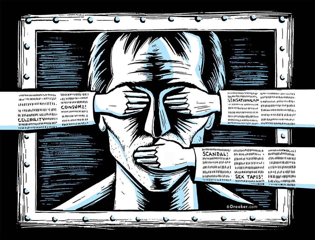 В России ужесточается цензура: за простую критическую статью о чиновниках будут отправлять за решетку