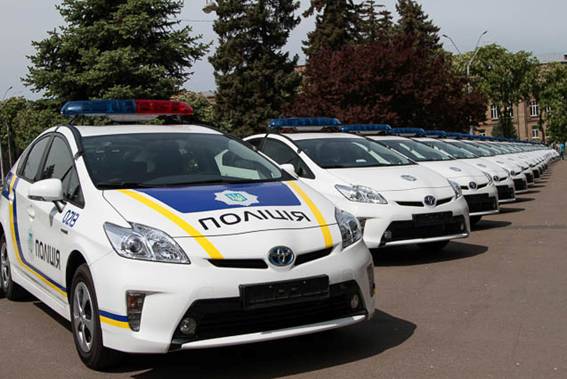 Киевские полицейские разбили более половины патрульных "приусов" - МВД
