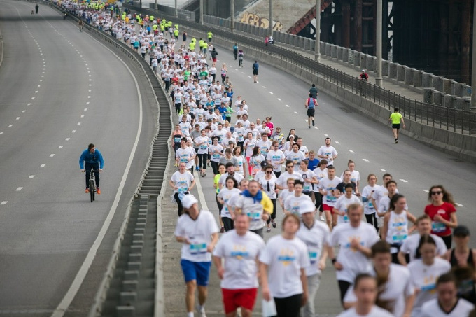 В Киеве во время марафона "Бег за Украину" умер его участник