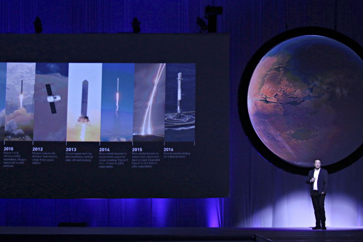 Пилотируемый полет на Марс осуществлен: компания SpaceX предоставила макет будущего полета (кадры)