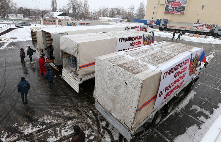 Россия готовит новый гумконвой в Донбасс на 15 февраля