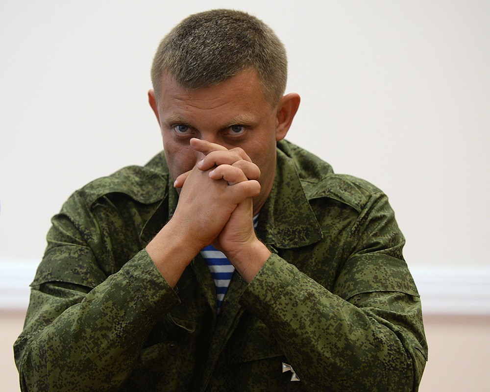 Захарченко отвергает минские соглашения: мы будем действовать на свое усмотрение