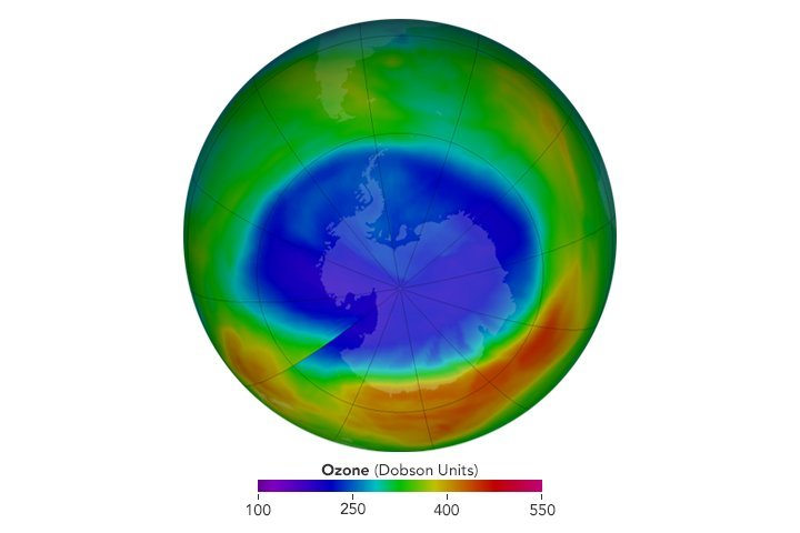​Такого не ожидал никто: сотрудники NASA зафиксировали невероятные изменения в озоновом слое Земли - кадры