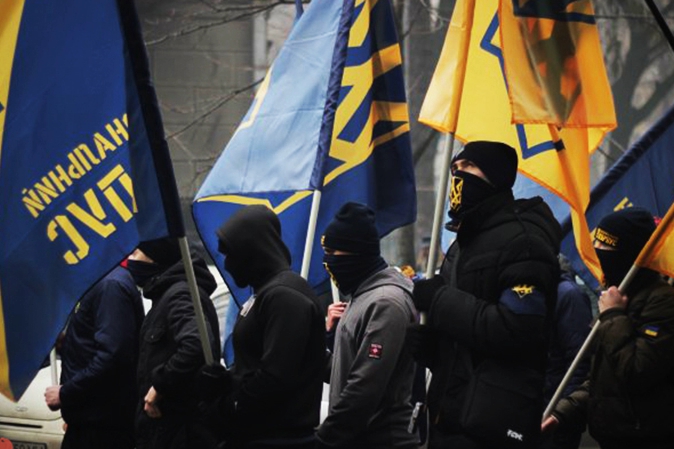 ​Центр Киева перекрыт и заполнен полицией - столица готовится к протестам "Нацкорпуса": кадры